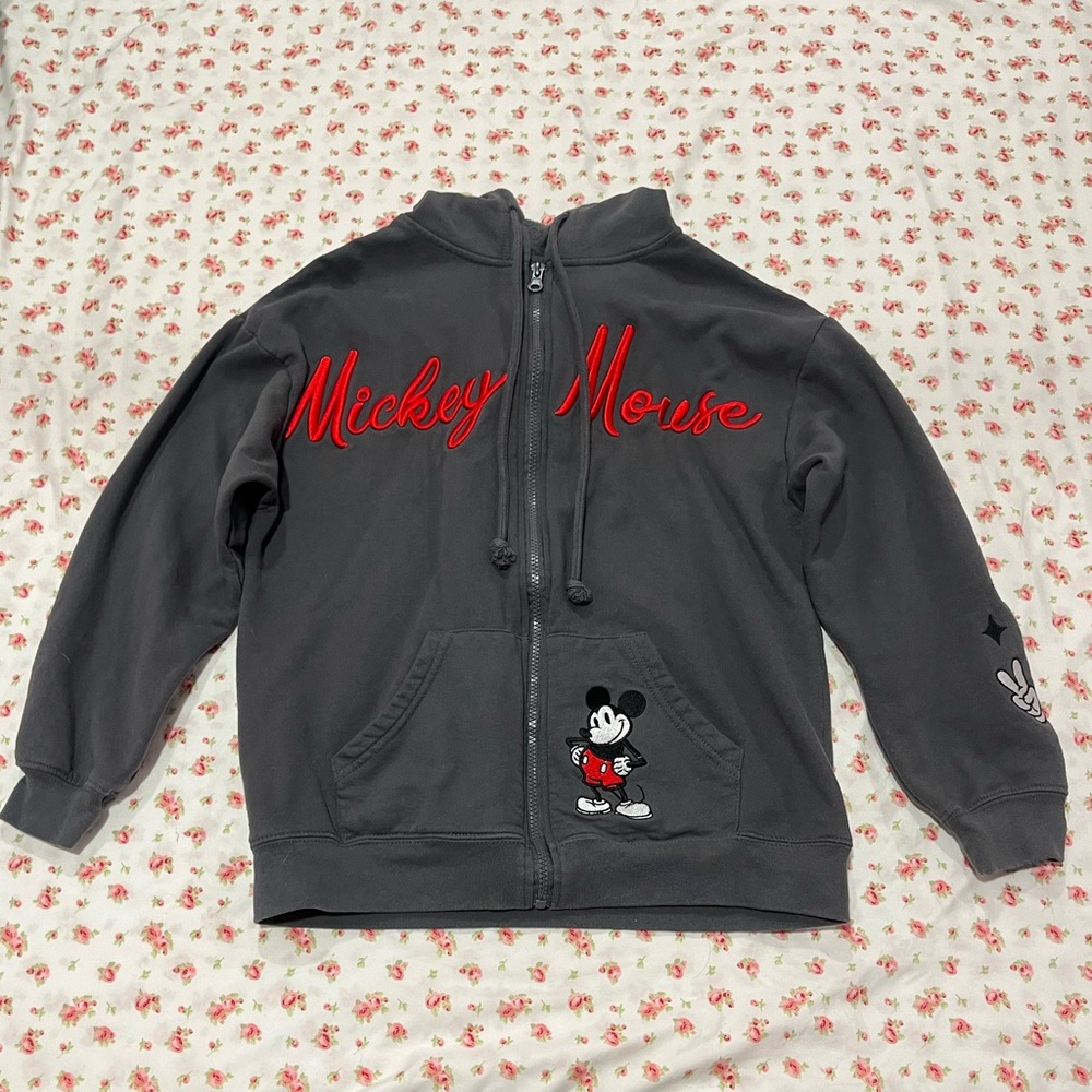 Mickey Mouse women’s zip-up hoodie (S)